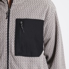 Fleecejacka "Structure fleece"